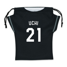 TEAM26 DAY 6月来場OB5選手展開 ユニホーム型巾着(ビジター) 詳細画像