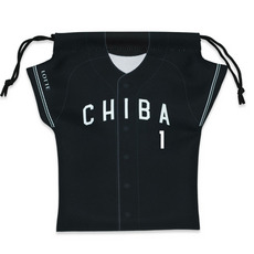 TEAM26 DAY 6月来場OB5選手展開 ユニホーム型巾着(ビジター) 詳細画像