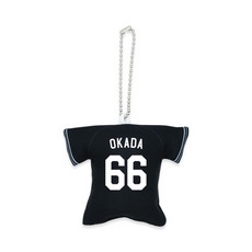 TEAM26 DAY 6月来場OB5選手展開 ユニホームクッションキーチェーン(ビジター) 詳細画像
