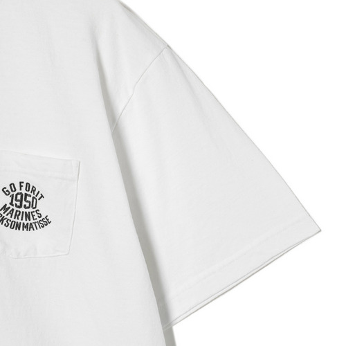 26SS JACKSON MATISSE MARINES Pocket Tee 詳細画像 ホワイト 4