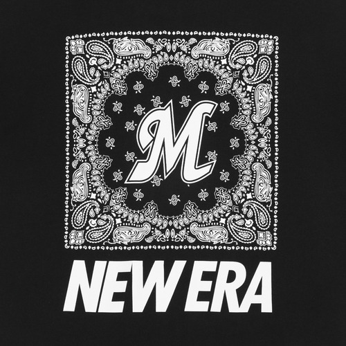 NEW ERA I MARINES SS CT TEE PAISLEY 詳細画像 ブラック 7