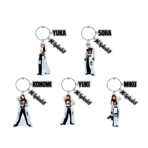 M☆Splash!!2026 3連ワイヤーアクリルキーホルダー 詳細画像 HINANO 1