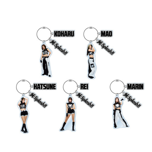 M☆Splash!!2026 3連ワイヤーアクリルキーホルダー 詳細画像 HINANO 2