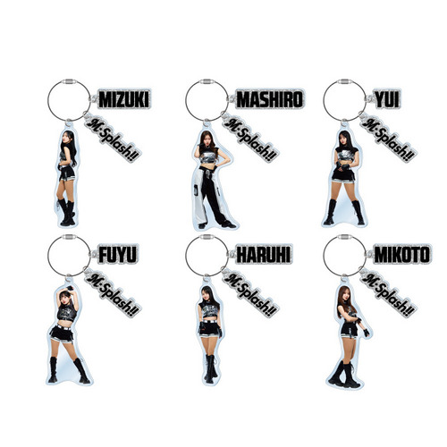 M☆Splash!!2026 3連ワイヤーアクリルキーホルダー 詳細画像 HINANO 3
