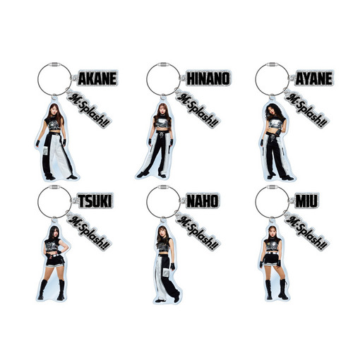 M☆Splash!!2026 3連ワイヤーアクリルキーホルダー 詳細画像 HINANO 4