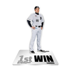 サブロー監督 初勝利記念 アクリルスタンド