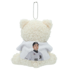 サブロー監督 初勝利記念 もこもこベア15cmあみぐるみ 詳細画像