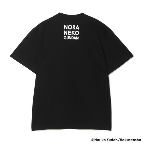 ノラネコぐんだん&times;千葉ロッテマリーンズ Tシャツ ブラック 詳細画像 ブラック 2