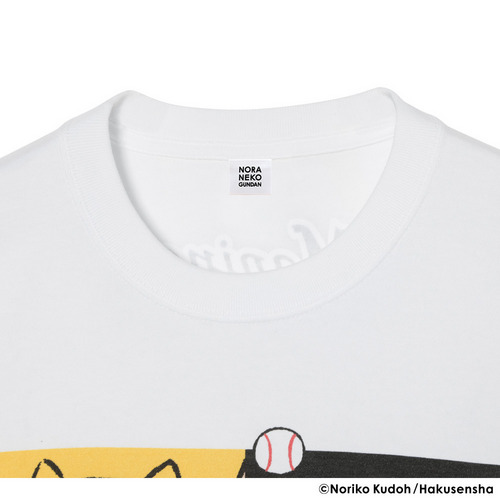 ノラネコぐんだん&times;千葉ロッテマリーンズ Tシャツ ホワイト 詳細画像 ホワイト 3