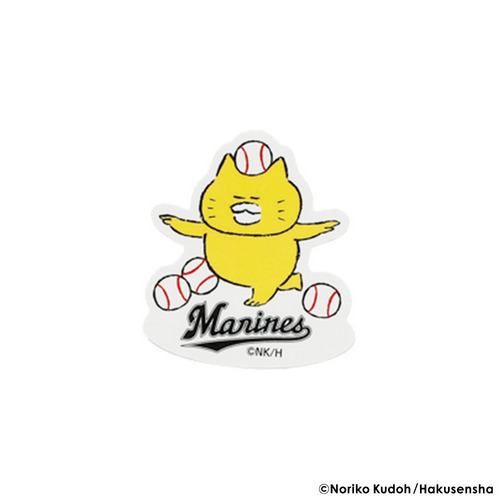 ノラネコぐんだん&times;千葉ロッテマリーンズ ランダムステッカー(全11種) バラ 詳細画像 1カラー 11