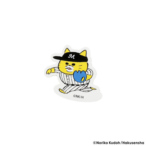 ノラネコぐんだん&times;千葉ロッテマリーンズ ランダムステッカー(全11種) バラ 詳細画像 1カラー 6