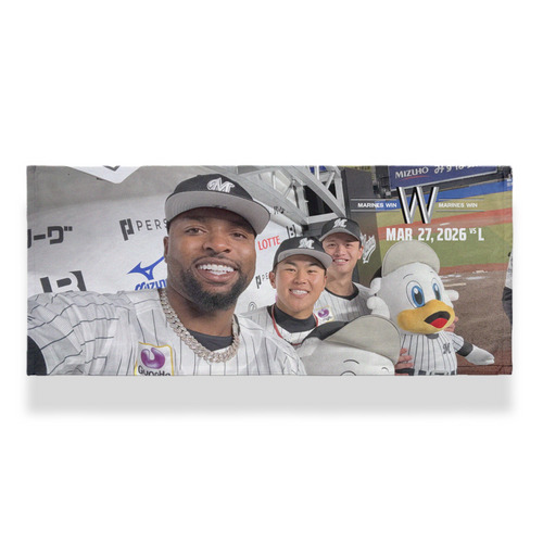 2026ベストシーン 選手セルフィーフェイスタオル(3.27vsL) 詳細画像 1カラー 1