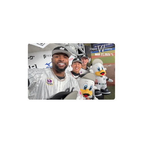 2026ベストシーン 選手セルフィーアクリルカード(3.27vsL) 詳細画像 1カラー 1