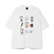 おえかきさん×MARINES 野球Tシャツ