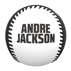 アンドレ・ジャクソン投手 移籍後初勝利記念 ピクチャーボール 詳細画像