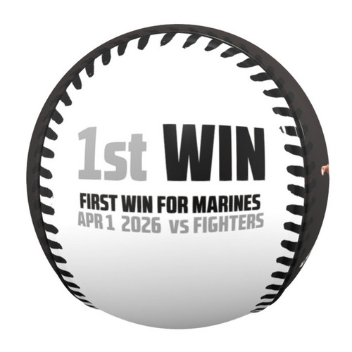 アンドレ・ジャクソン投手 移籍後初勝利記念 ピクチャーボール 詳細画像 1カラー 4