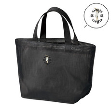 18選手展開 ワンポイント刺繍メッシュミニトートバッグ 詳細画像