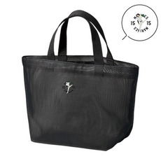 18選手展開 ワンポイント刺繍メッシュミニトートバッグ 詳細画像