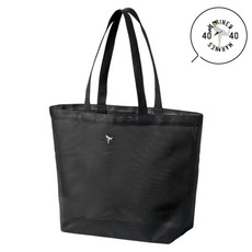 18選手展開 ワンポイント刺繍メッシュトートバッグ 詳細画像