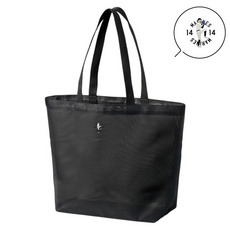 18選手展開 ワンポイント刺繍メッシュトートバッグ 詳細画像