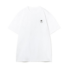 18選手展開 ワンポイント刺繍Tシャツ ホワイト(VISITOR)