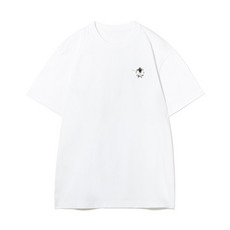 18選手展開 ワンポイント刺繍Tシャツ ホワイト(VISITOR) 詳細画像