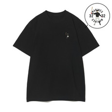 18選手展開 ワンポイント刺繍Tシャツ ブラック(VISITOR) 詳細画像
