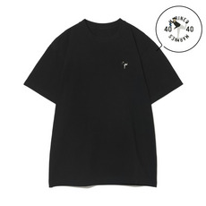 18選手展開 ワンポイント刺繍Tシャツ ブラック(VISITOR) 詳細画像