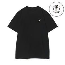 18選手展開 ワンポイント刺繍Tシャツ ブラック(VISITOR) 詳細画像