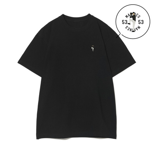 18選手展開 ワンポイント刺繍Tシャツ ブラック(VISITOR) 詳細画像 1カラー 13