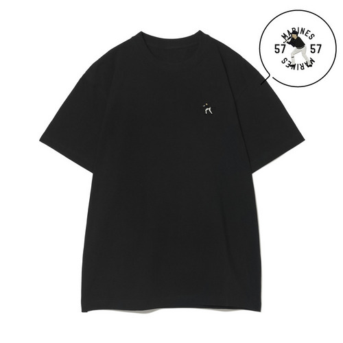 18選手展開 ワンポイント刺繍Tシャツ ブラック(VISITOR) 詳細画像 1カラー 14