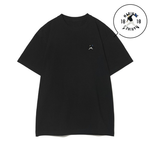 18選手展開 ワンポイント刺繍Tシャツ ブラック(VISITOR) 詳細画像 1カラー 8