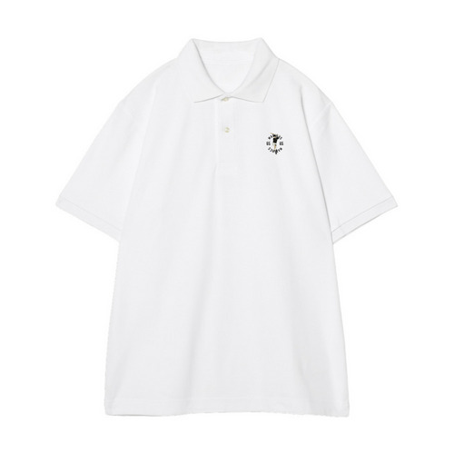 18選手展開 ワンポイント刺繍ポロシャツ ホワイト(VISITOR) 詳細画像 1カラー 17