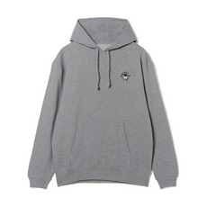 18選手展開 ワンポイント刺繍パーカー グレー(VISITOR) 詳細画像