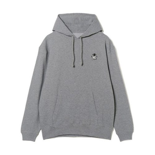 18選手展開 ワンポイント刺繍パーカー グレー(VISITOR) 詳細画像 1カラー 3