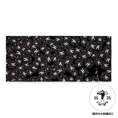 18選手展開 ワンポイント刺繍フェイスタオル(VISITOR) 詳細画像