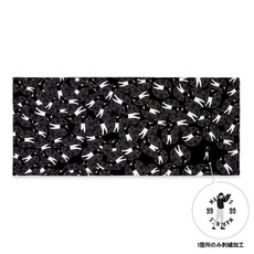 18選手展開 ワンポイント刺繍フェイスタオル(VISITOR) 詳細画像