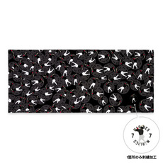 18選手展開 ワンポイント刺繍フェイスタオル(VISITOR) 詳細画像