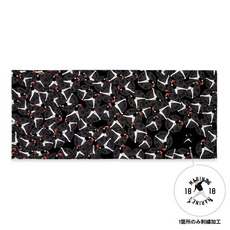 18選手展開 ワンポイント刺繍フェイスタオル(VISITOR) 詳細画像