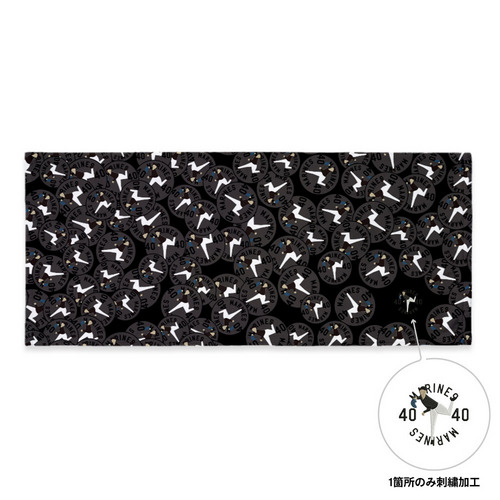 18選手展開 ワンポイント刺繍フェイスタオル(VISITOR) 詳細画像 1カラー 1