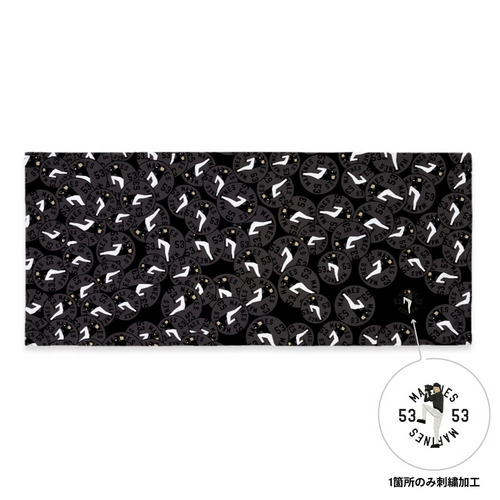 18選手展開 ワンポイント刺繍フェイスタオル(VISITOR) 詳細画像 1カラー 13