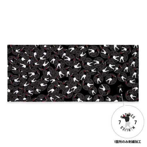 18選手展開 ワンポイント刺繍フェイスタオル(VISITOR) 詳細画像 1カラー 4