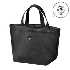 18選手展開 ワンポイント刺繍メッシュミニトートバッグ(VISITOR)