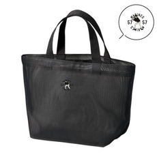 18選手展開 ワンポイント刺繍メッシュミニトートバッグ(VISITOR) 詳細画像