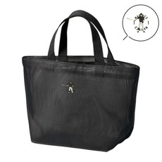 18選手展開 ワンポイント刺繍メッシュミニトートバッグ(VISITOR) 詳細画像