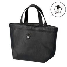 18選手展開 ワンポイント刺繍メッシュミニトートバッグ(VISITOR) 詳細画像