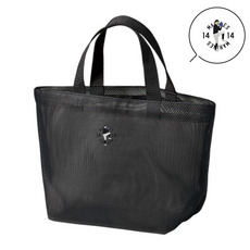 18選手展開 ワンポイント刺繍メッシュミニトートバッグ(VISITOR) 詳細画像