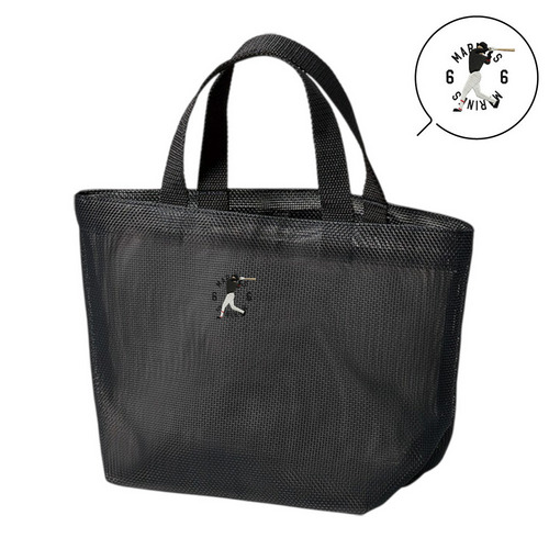 18選手展開 ワンポイント刺繍メッシュミニトートバッグ(VISITOR) 詳細画像 1カラー 3