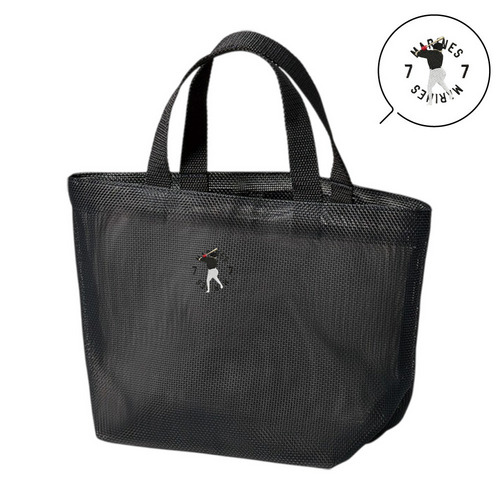 18選手展開 ワンポイント刺繍メッシュミニトートバッグ(VISITOR) 詳細画像 1カラー 4