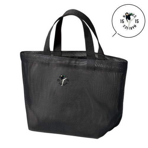 18選手展開 ワンポイント刺繍メッシュミニトートバッグ(VISITOR) 詳細画像 1カラー 7